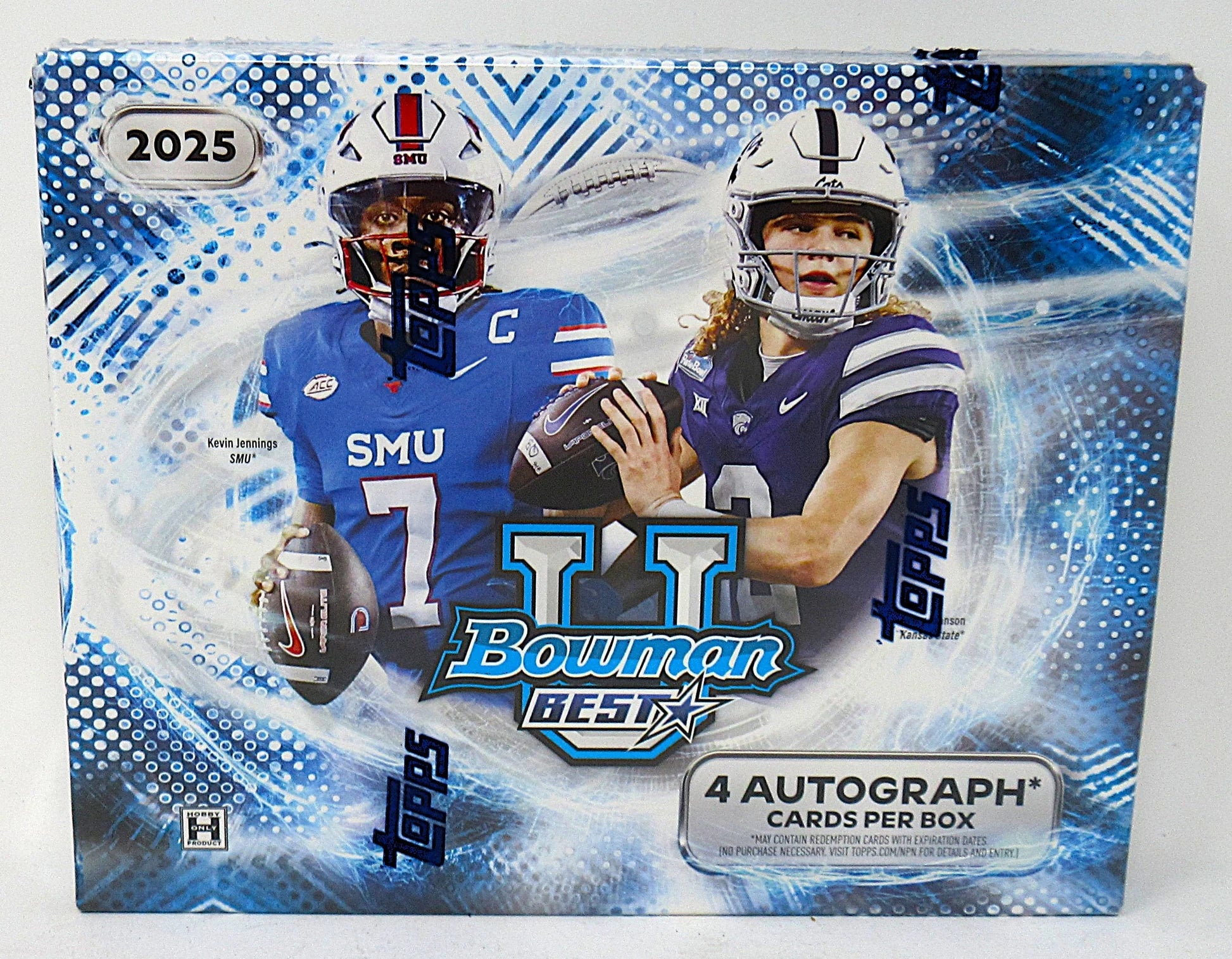 2025 Bowman Best University Football Box (Hobby) (10/4)