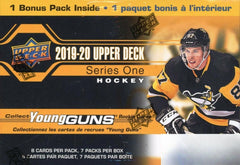 (5) 2019/20 Upper Deck Series 1 Hockey HUGE Factory Sealed Blaster Box-YOUNG GUN-3