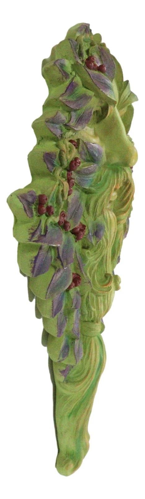 Celtic Winter Solstice Greenman Hanging Wall Decor Plaque 12.75" High-7