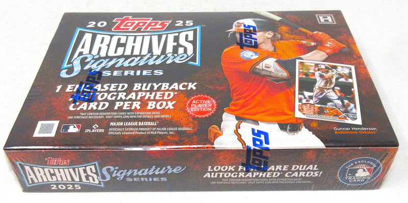 2025 Topps Archives Signature Series Baseball Box (Active Player) (Hobby) (1)-2