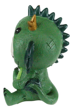 Furrybones Tatsu Japanese Dragon Skeleton Monster Sit Up Ornament Figurine-2