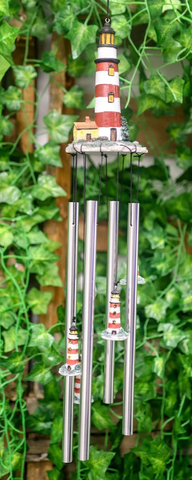 Assateague Islands Lighthouse Nautical Beacon Resonant Relaxing Wind Chime Patio-9