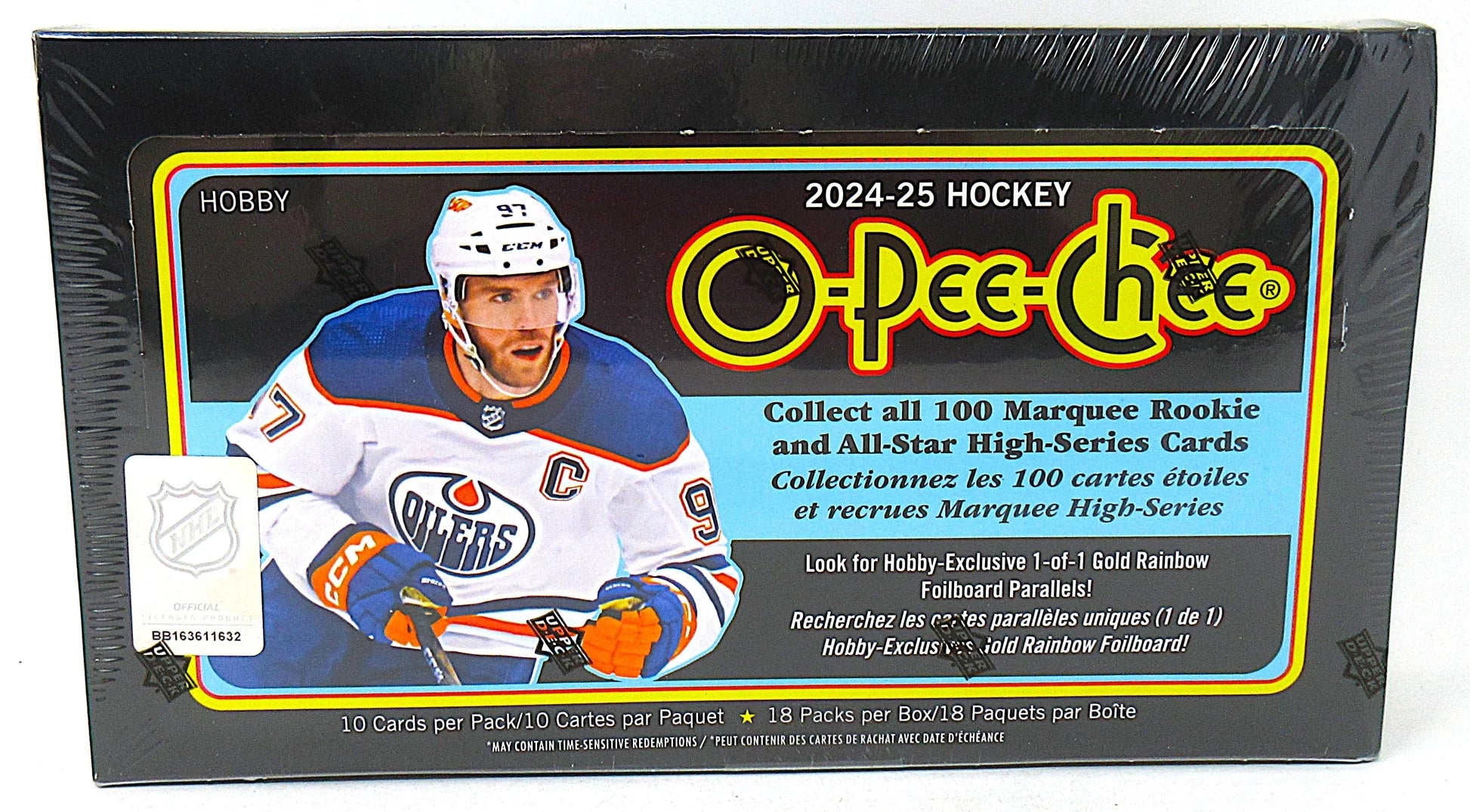 2024/25 Upper Deck OPC O-Pee-Chee Hockey Box (Hobby) (18/10)