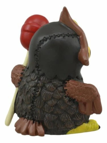 Furrybones Hootie The Great Horned Owl With Red Lollipop Skeleton Figurine 3"H-7