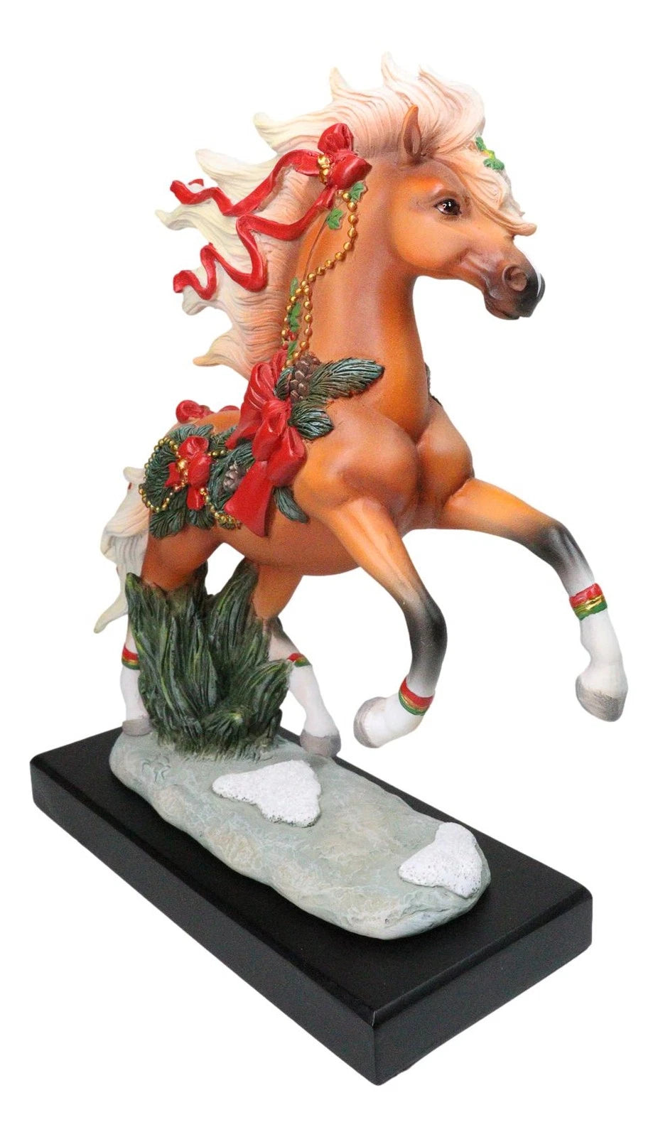 Chestnut Cheer Prancing Steed Horse Western Decor Figurine By Laurie Prindle-8