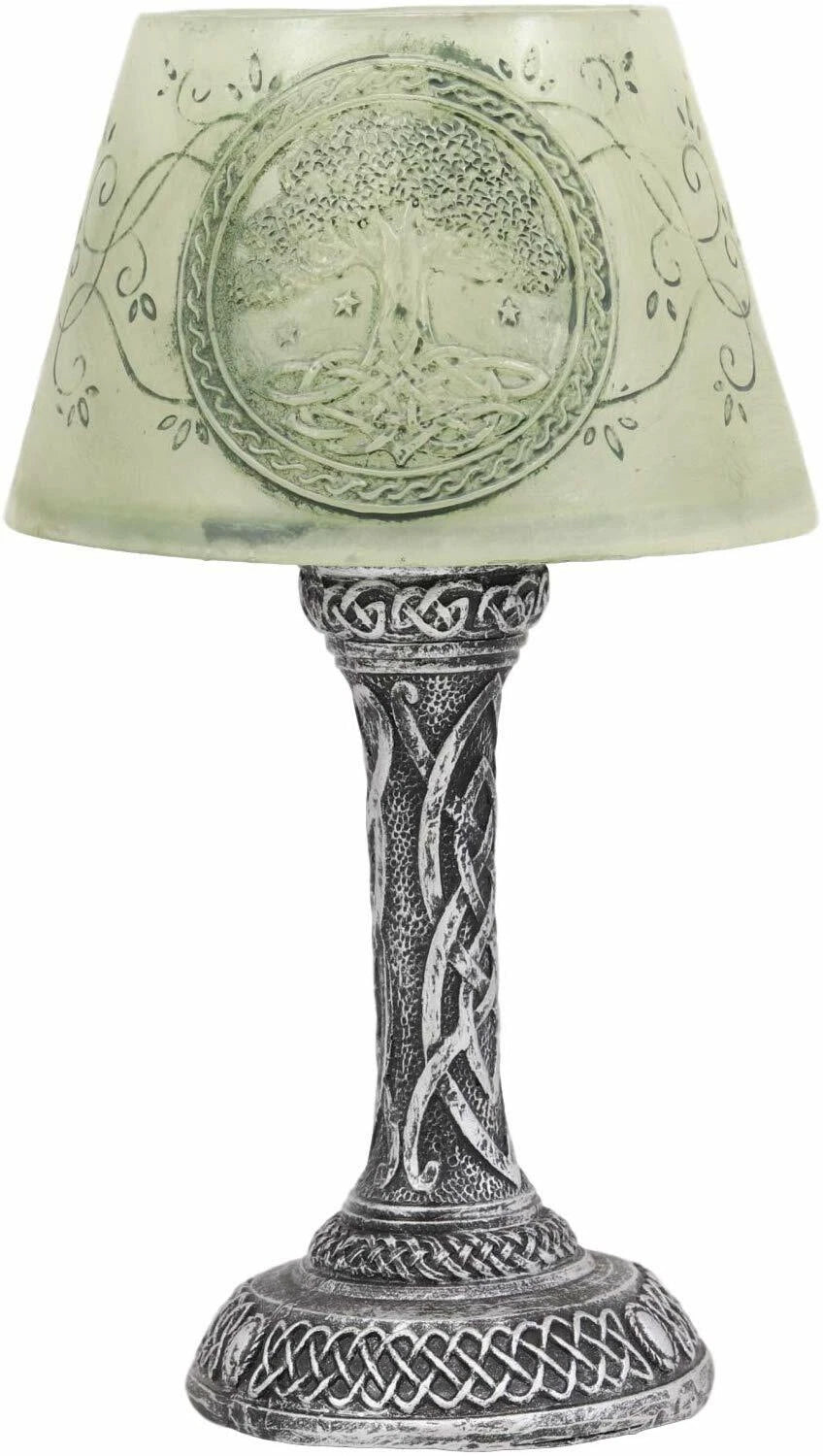 Celtic Sacred Tree Of Life Mini LED Night Light Figurine 7"H Table Courtesy Lamp-7
