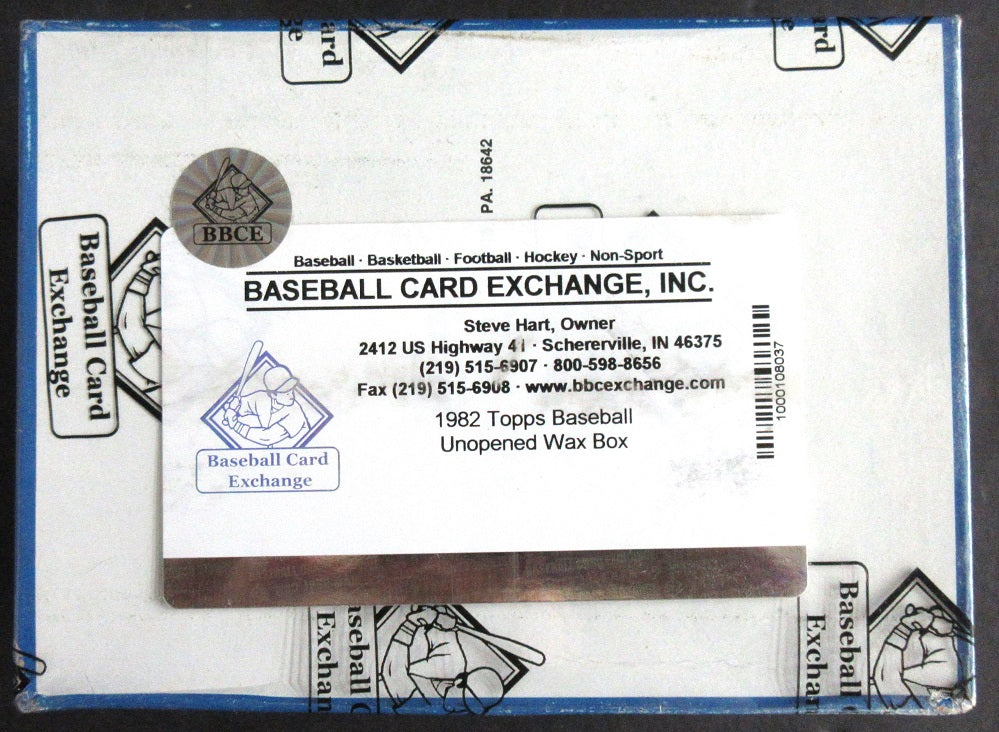 1982 Topps Baseball Unopened Wax Box (BBCE) (Non X-Out)-3