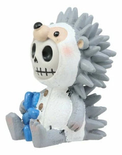 Furrybones Hedrick The Hedgehog Figurine Small 2.75" Furry Bones Skeleton Decor-5