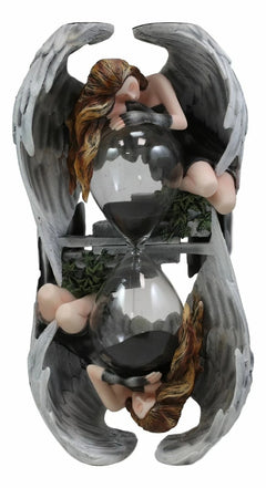 Estatua gótica de reloj de arena del Ángel Llorón de la Memoria Sagrada de 23 cm de Anne Stokes-4