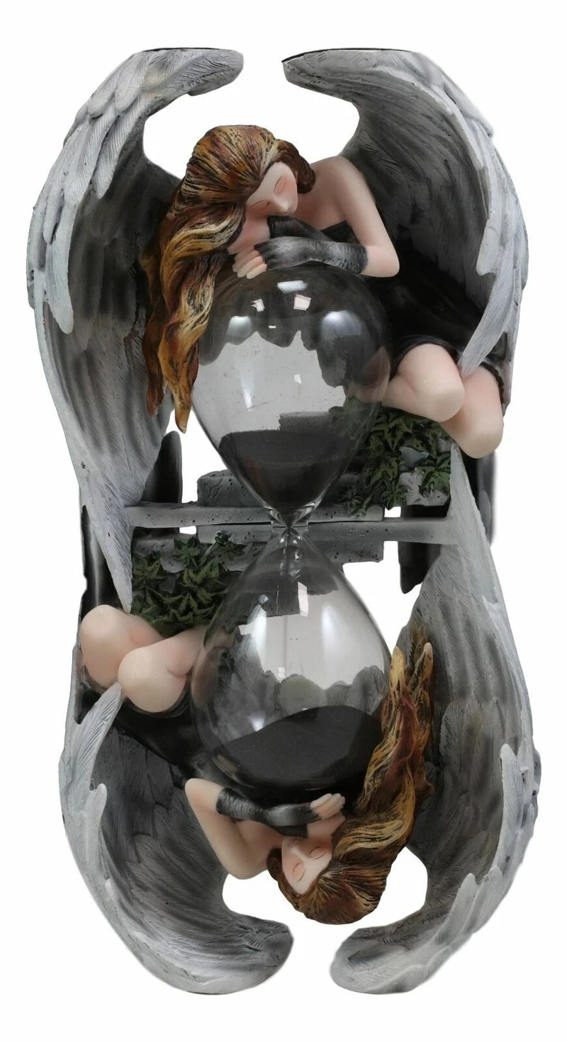 Estatua gótica de reloj de arena del Ángel Llorón de la Memoria Sagrada de 23 cm de Anne Stokes-4