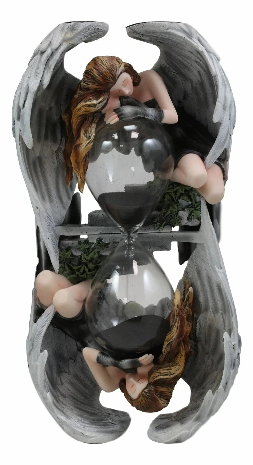 Estatua gótica de reloj de arena del Ángel Llorón de la Memoria Sagrada de 23 cm de Anne Stokes-4