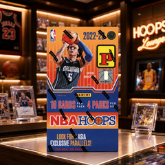 Hoops Basketball Cards 2022-23 Panini NBA Asia Tmall Exclusive Factory Sealed Box, 40 Cards, 4 Packs, Hyper Parallels And Rookies-1