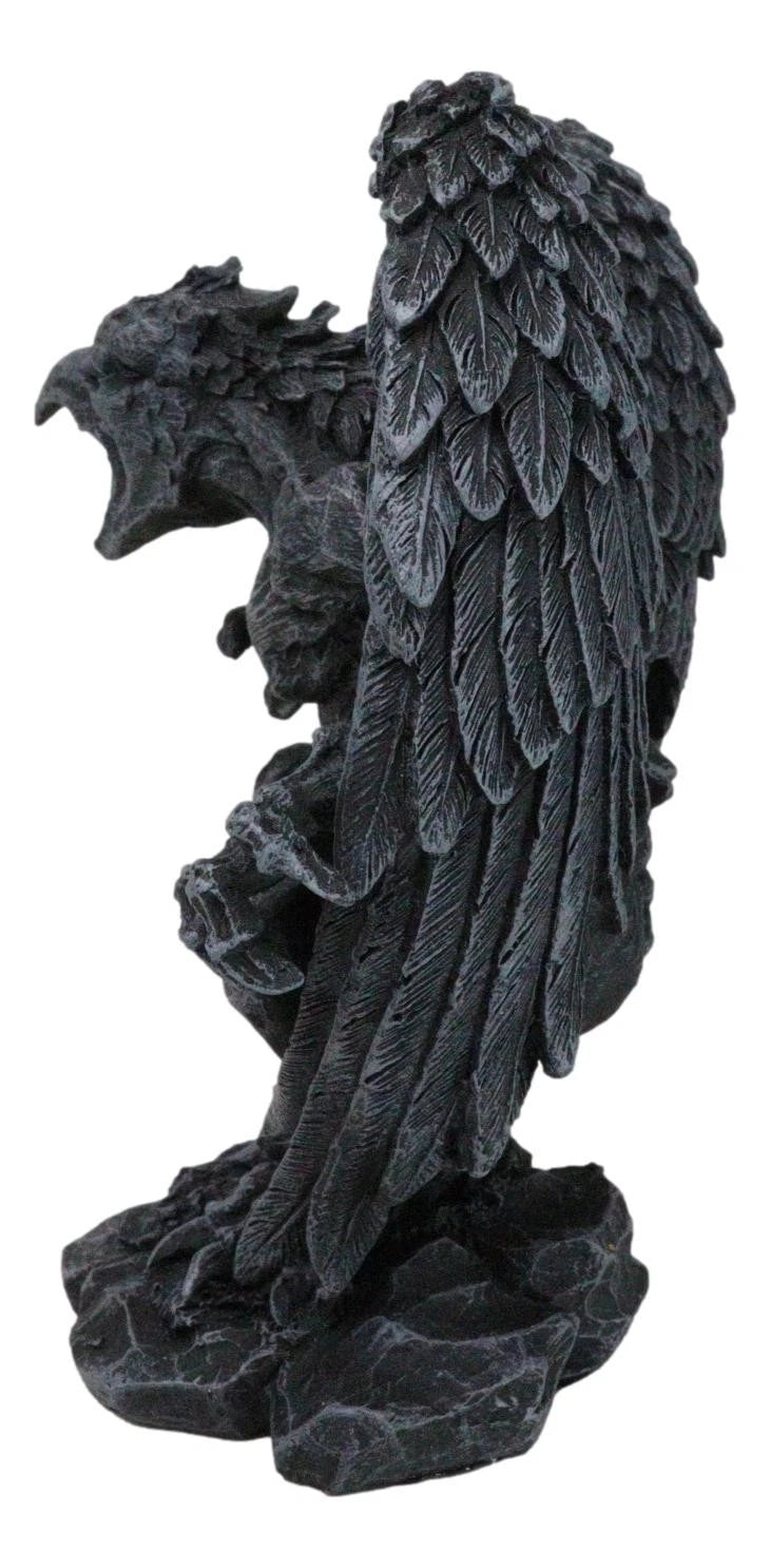Gothic Winged Avian Eagle Bird Renegade Gargoyle Decorative Figurine 6.25"H-9