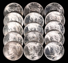 Dólares de Plata de la Paz Brillantes Sin Circular-2