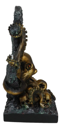 Giant Deep Sea Octopus Kraken Hauling Anchor Decorative Paperweight Figurine-9