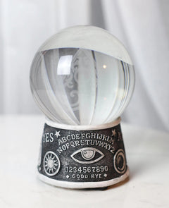 Tablero espiritual de ouija wicca, plancheta de mal de ojo, bola de cristal LED para mirar-10
