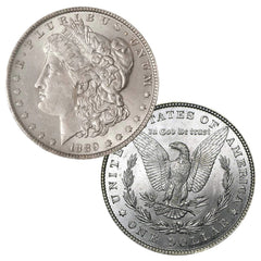 1889 P Morgan Silver Dollar $1 Brilliant Uncirculated BU 90% Silver-1