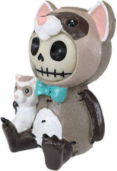 Furrybones Ferris Figurine in Ferret Costume 3 Inch Tall Collectible-3