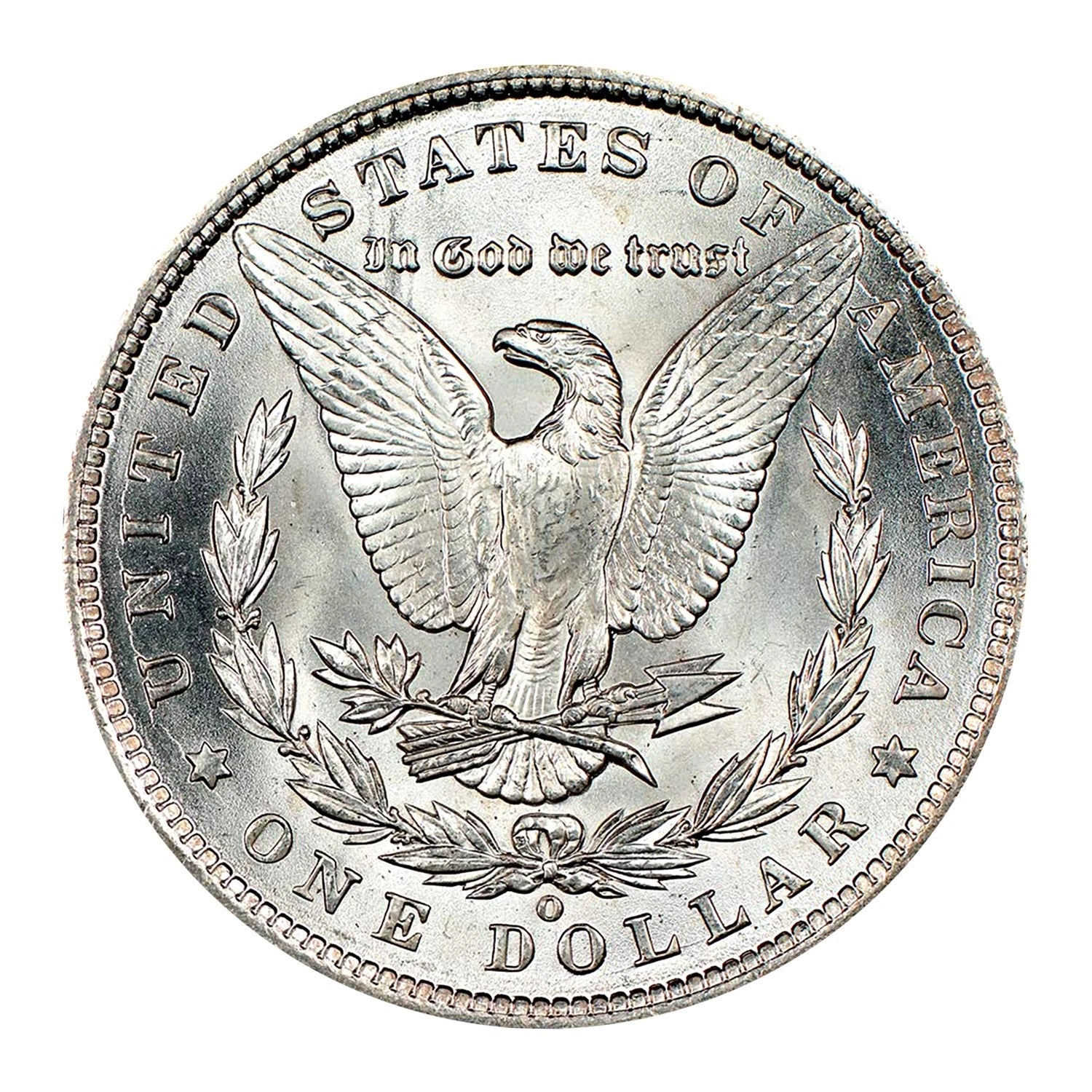 1899 O Morgan Silver Dollar $1 Brilliant Uncirculated BU 90% Silver-3