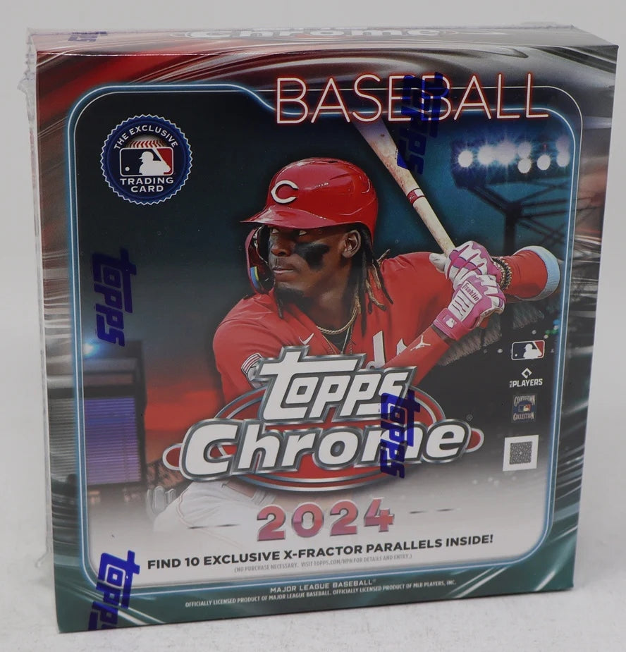 2024 Topps Chrome Baseball Mega Box (7/6)-1