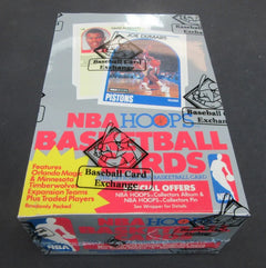 1989/90 Hoops Basketball Unopened Series 2 Box (FASC)-1