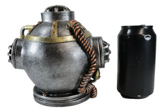 Steampunk Nautical Marine Diver Helm Submarine Ship Skull Macabre Figurine-5