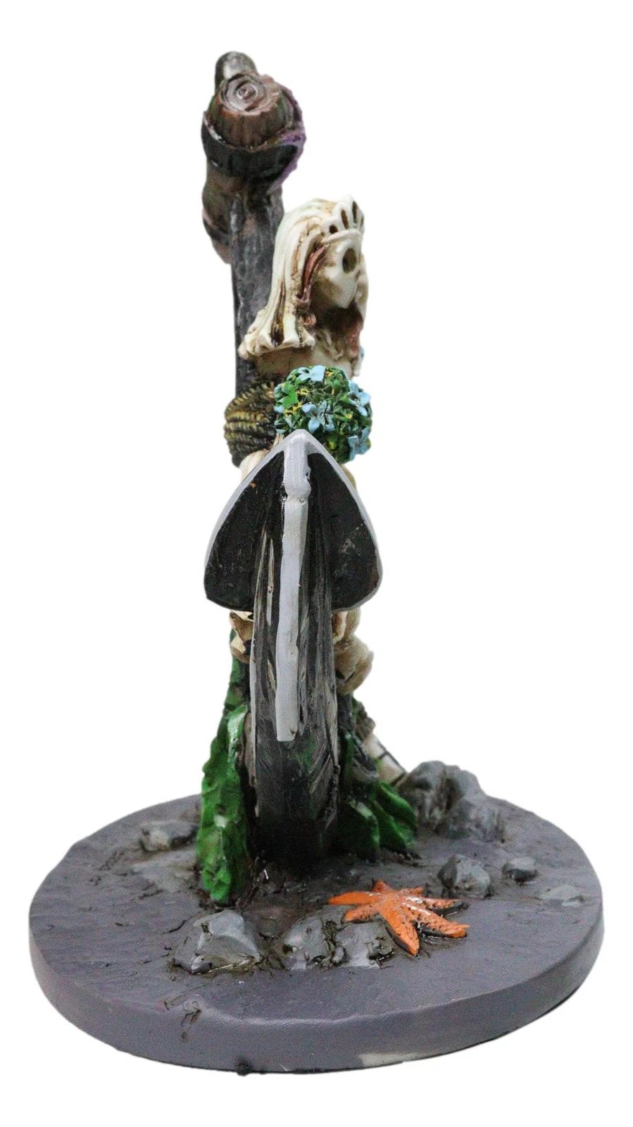 Day Of The Dead Skeleton Wedding Bride and Groom Anchored in Love Figurine-6