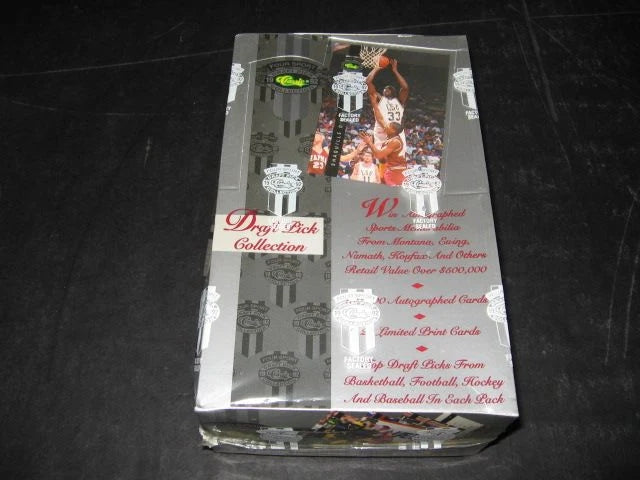 1992 Classic Four Sport Draft Pick Box-1