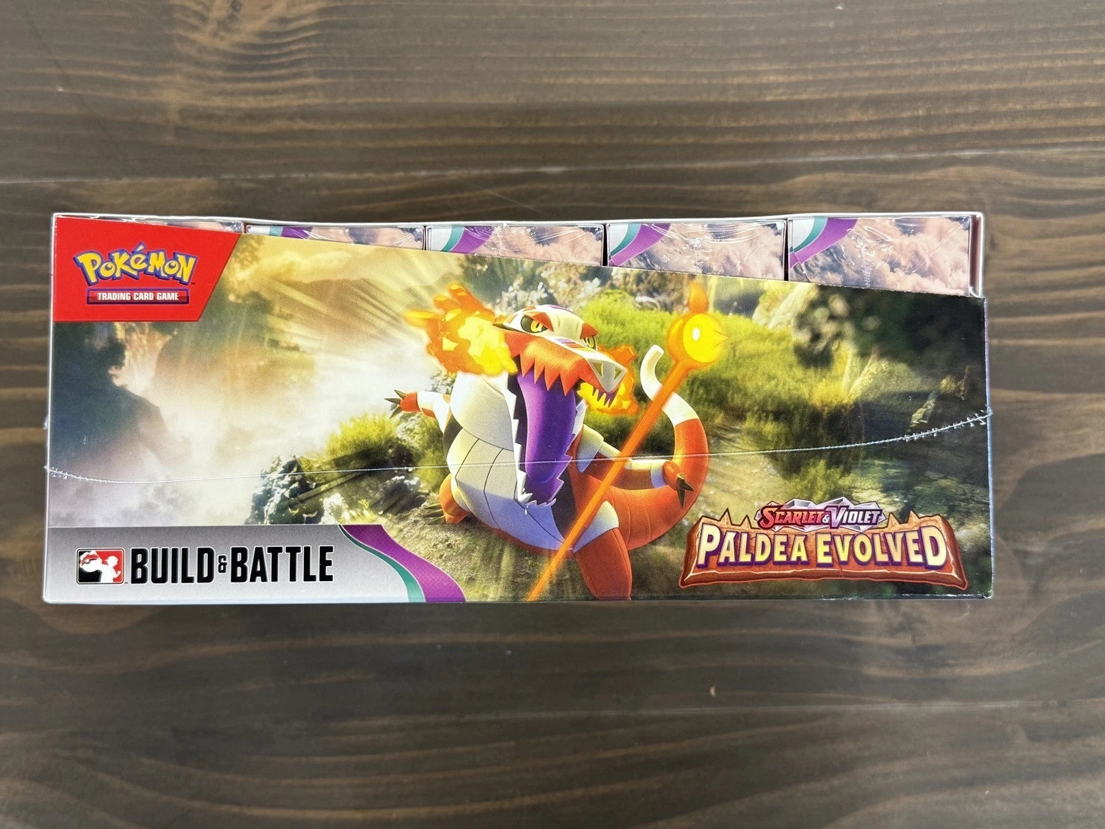 Pokemon Paldea Evolved (SV02) BUILD AND BATTLE SEALED DISPLAY BOX OF 10!-2