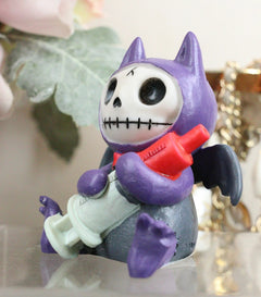 2.5" Tall Furrybones Flappy Vampire Bat Doctor Collectible Figurine-2