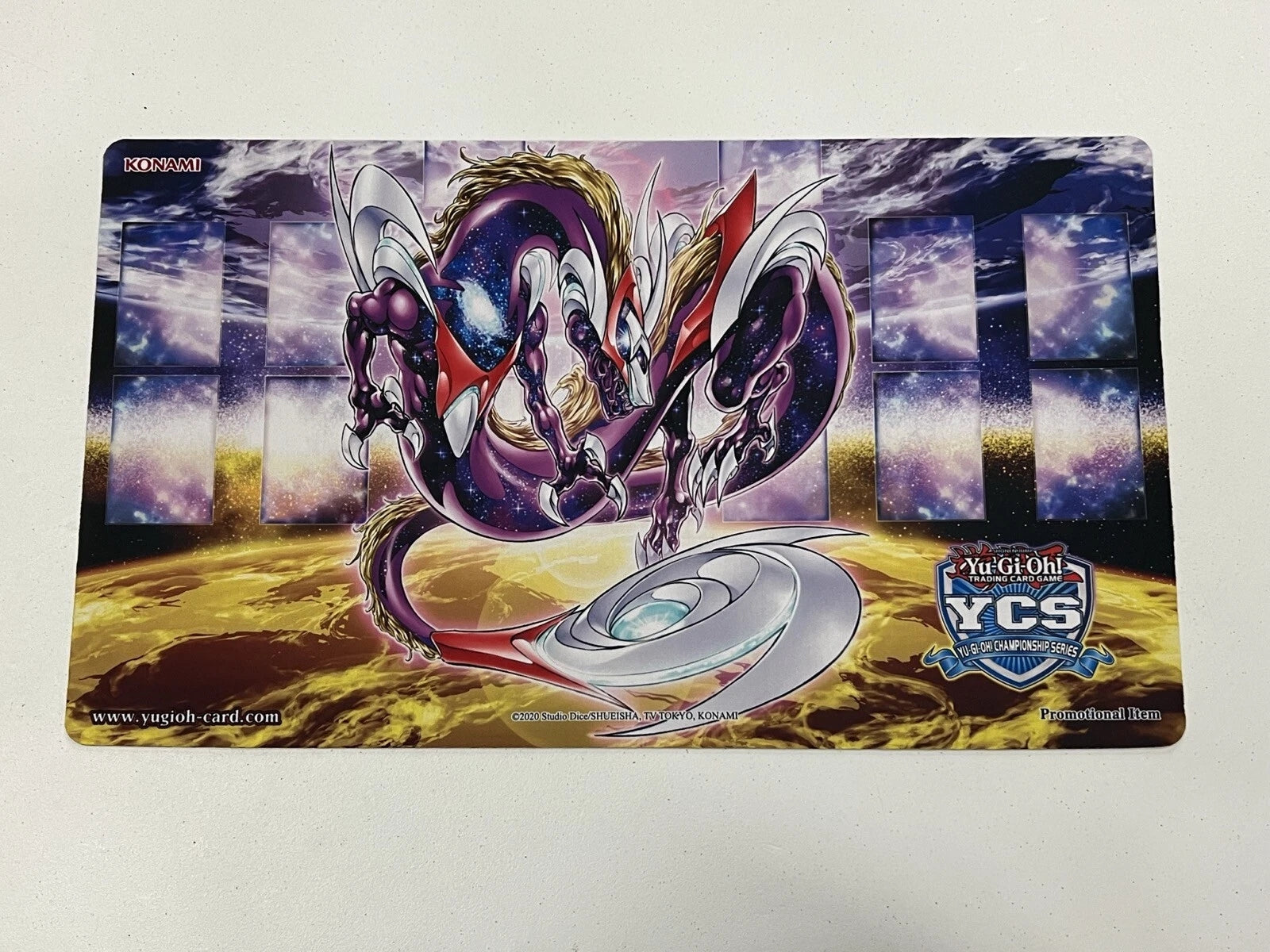 Yugioh Official Konami Anotherverse Dragon YCS Top Cut Playmat Brand New-1