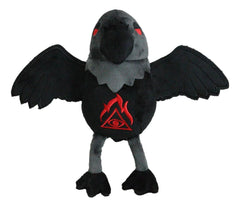 Mythical Fantasy Legend Gothic Quoth The Raven Nevermore Soft Plush Toy Doll-7