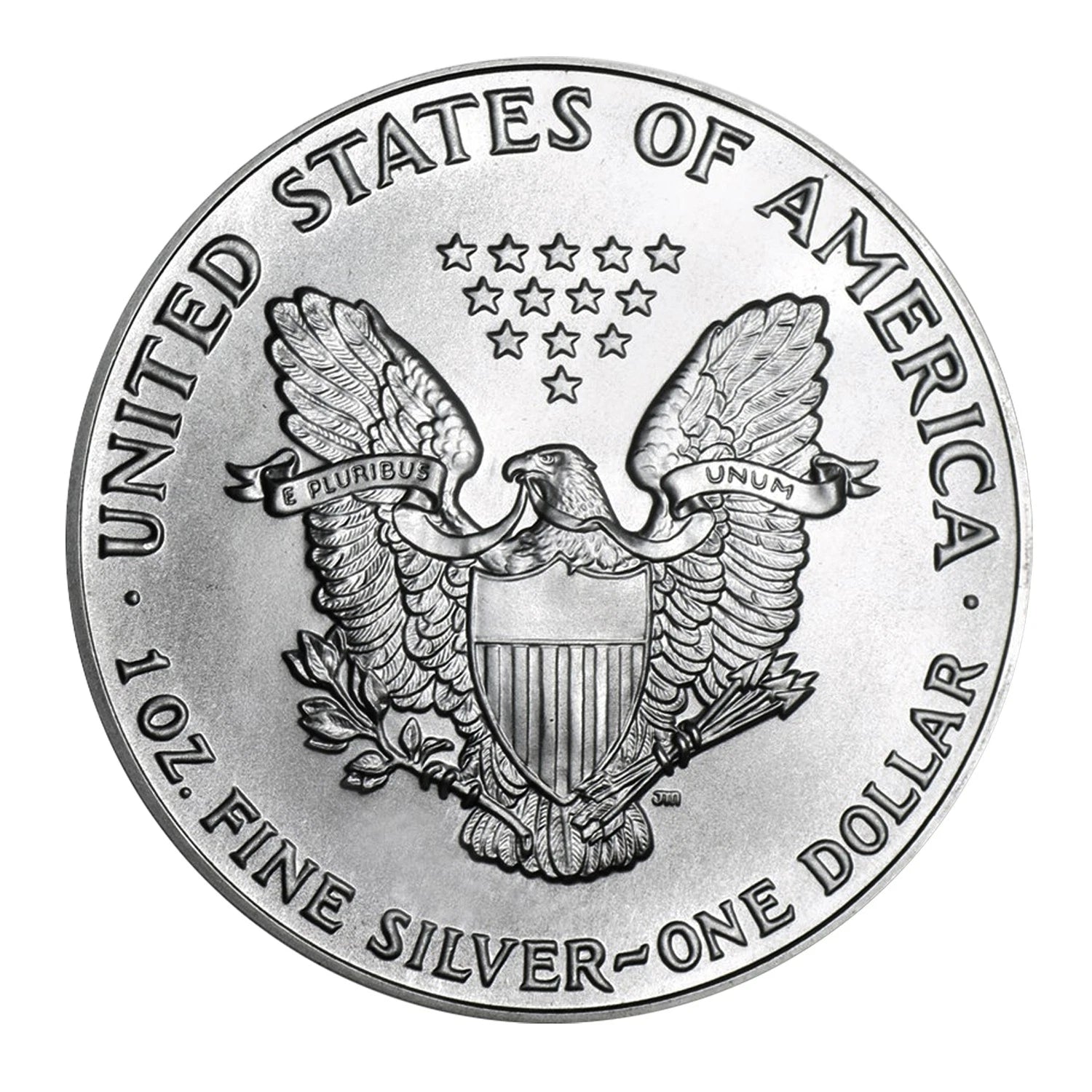 1991 $1 American Silver Eagle MS69 PCGS-3