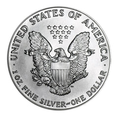 1991 $1 American Silver Eagle MS69 PCGS-3