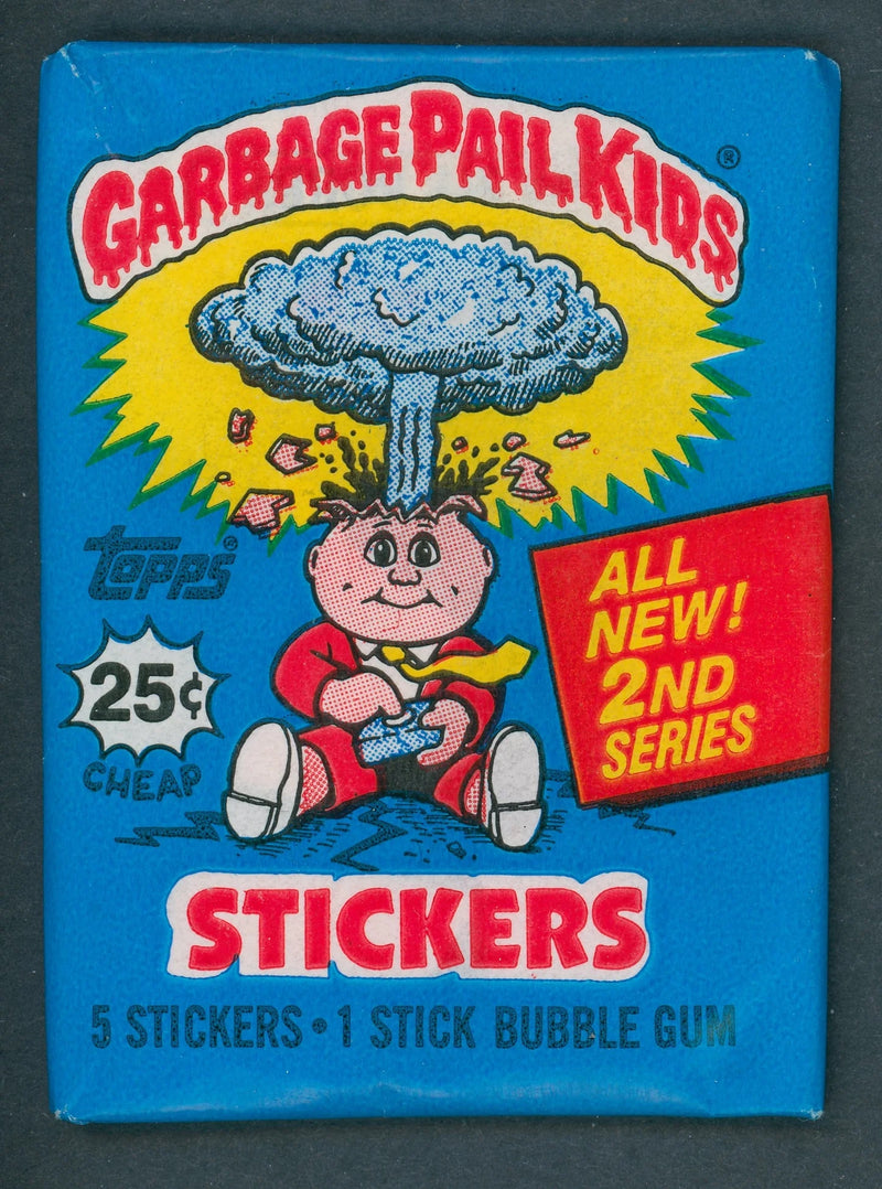 1985 Topps Garbage Pail Kids Series 2 Unopened Wax Pack (w/ price) 5 In stock-1