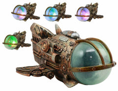 Steampunk Universe Space Exploration Spaceship Collectible Fantasy Figurine-6