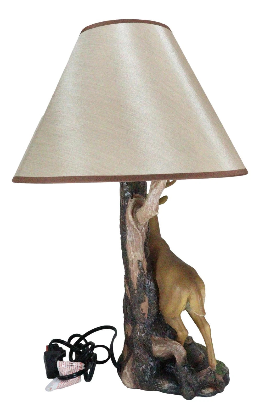 12 Point Whitetail Deer Buck Desktop Table Lamp With Shade Wild Life-7