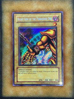 Yugioh Right Arm Of The Forbidden One UBP1-EN003 Secret Rare MP  SassyTCG (146526)-1