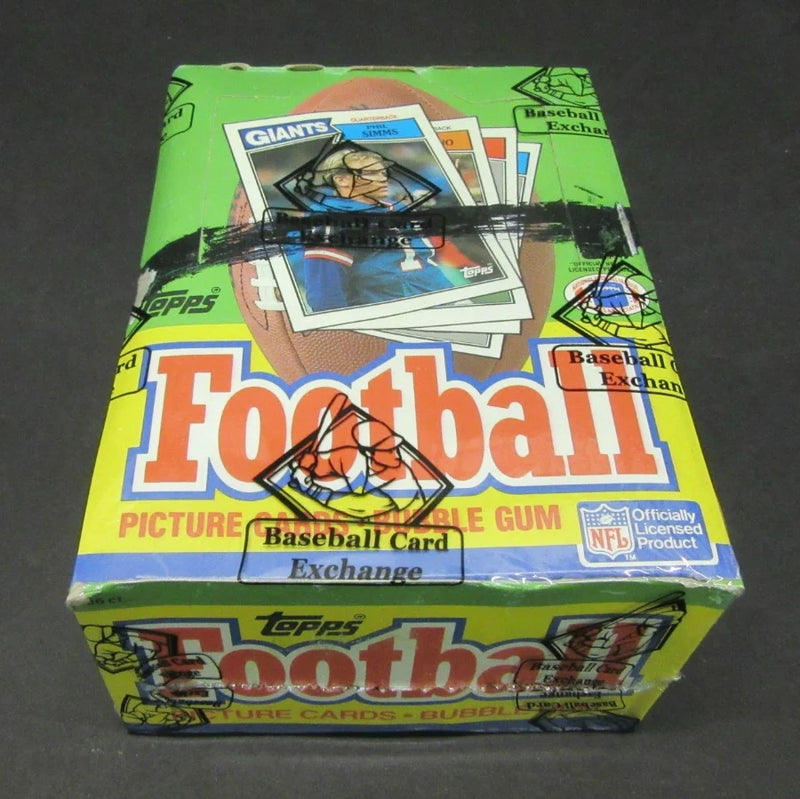 1987 Topps Football Unopened Wax Box (BBCE) (X-Out)-1