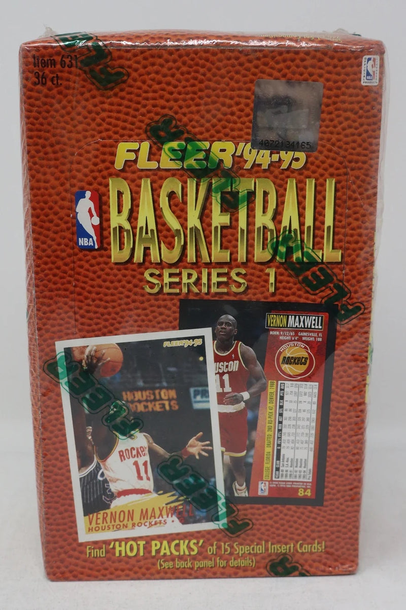 1994/95 Fleer Basketball Series 1 Box (36/15)-1