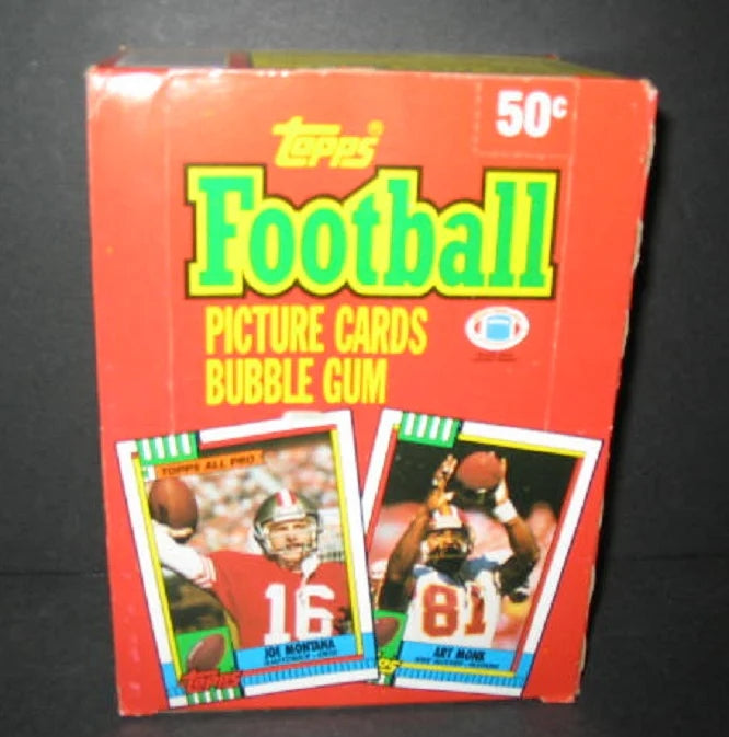 1990 Topps Football Unopened Wax Box (36/15)-1