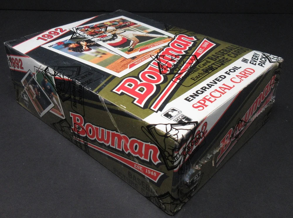 1992 Bowman Baseball Unopened Box (FASC)-2