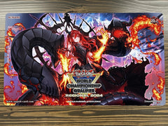 Yugioh Official Konami Promethean Princess, Bestower of Flames WCQ 2024 Playmat-1