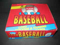 1990 Fleer Baseball Unopened Cello Box (24/33)-1