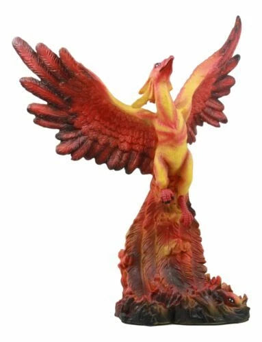 Fawkes Resurrection The Phoenix Fire Bird Statue Symbol of Transformation-5