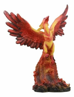 Fawkes Resurrection The Phoenix Fire Bird Statue Symbol of Transformation-5