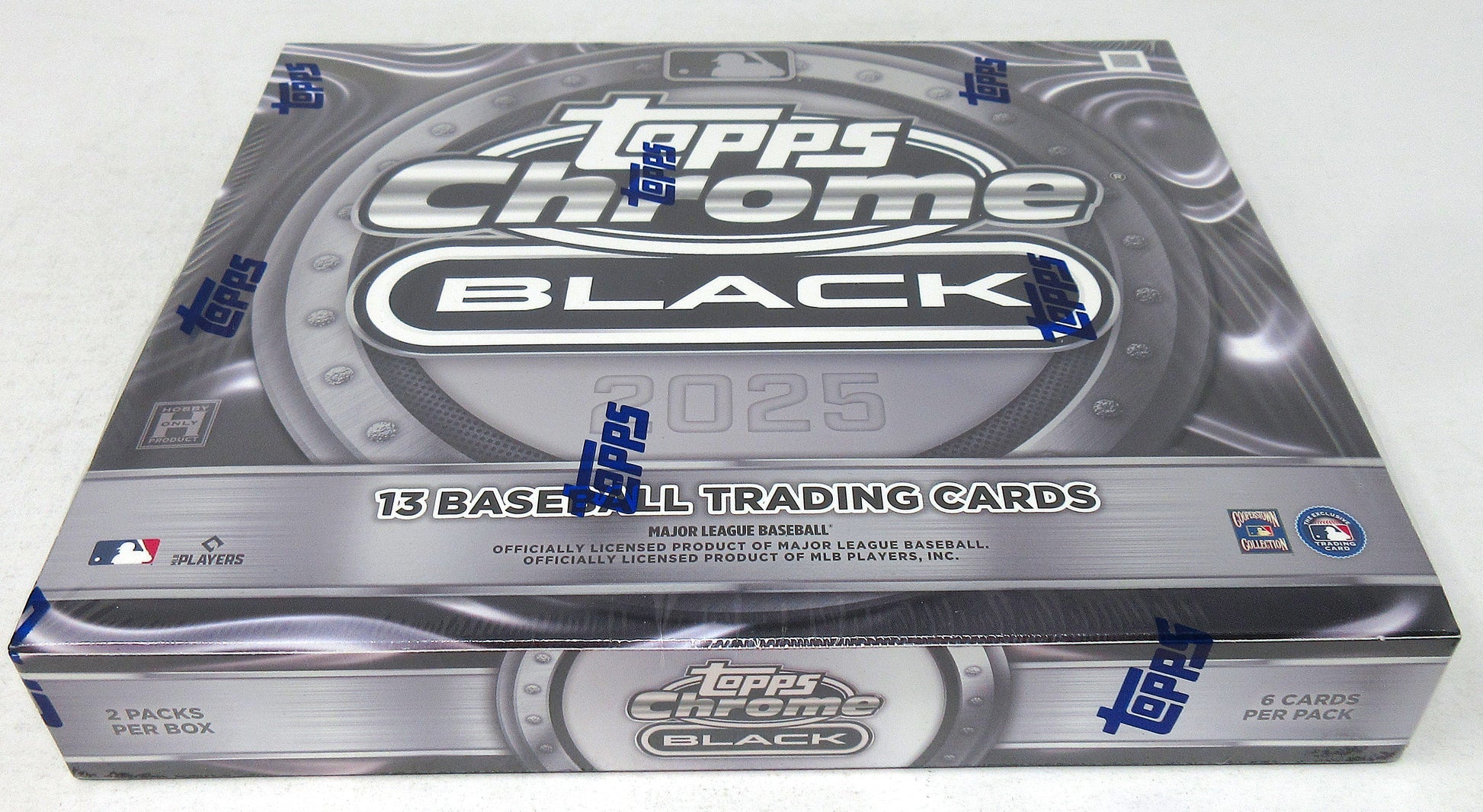 2025 Topps Chrome Black Baseball Box (Hobby) (2/6 and 1/1)-3