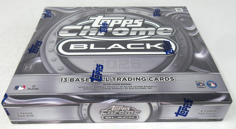 2025 Topps Chrome Black Baseball Box (Hobby) (2/6 and 1/1)-3