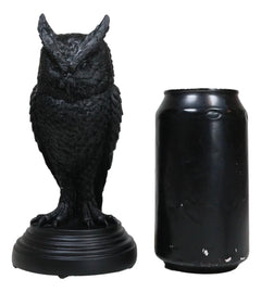 Mystical Wicca Gothic Owl Of Astrontiel Candlestick Candle Holder Figurine-8