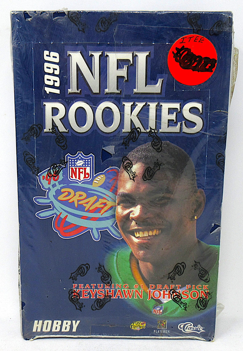 1996 Classic NFL Rookies Football Box (Hobby) (36/10) (Read)-1